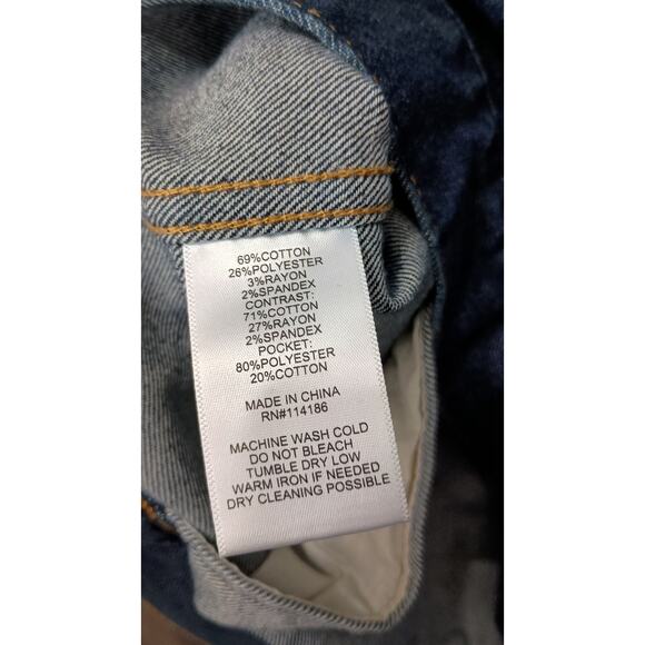 NWT Frye& Co festival jean jacket Aztec Western geo print button size 4XL - Picture 12 of 12